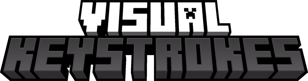 Visual Keystrokes Minecraft keystrokes overlay mod